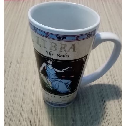 Libra Mug The Scales Large 15cm High