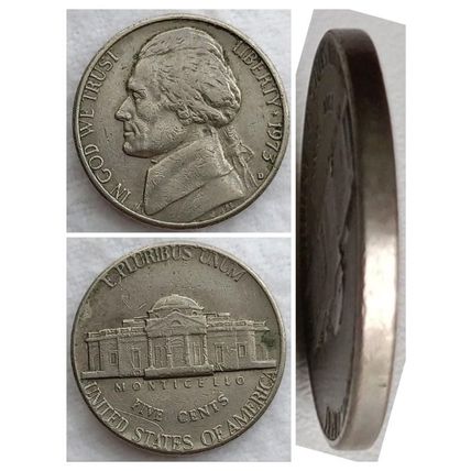 USA Jefferson nickel 1962 & 1973 five-cent denomination