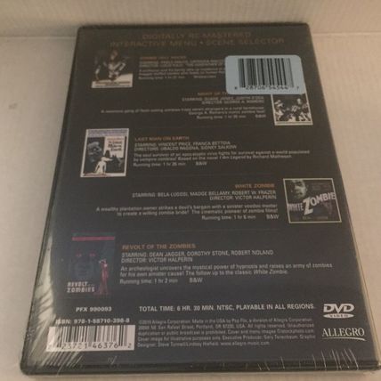 New Night of the Zombies Collection 5 Movie DVD & American Zombieland DVD