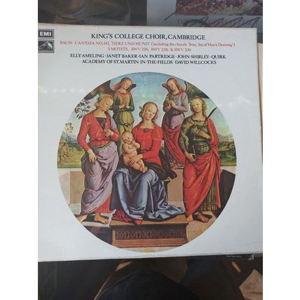 HQS 1254 Bach Cantata No. 147 etc. / Ameling / Willcocks / King's College Choir