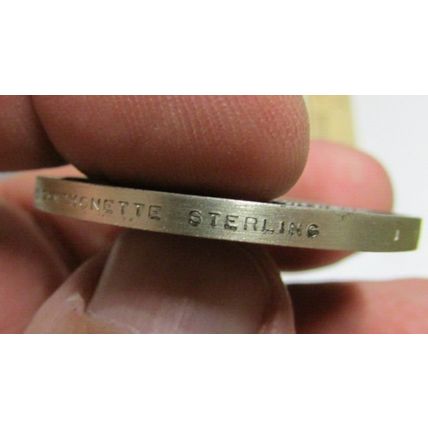 Longines Symphonette Great American Lewis & Clark and Eli Whitney 35.8g STERLING