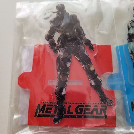 Metal Gear Solid: Master Collection Vol.1 Acrylic Stand Set Of 3 - 2023 KONAMI