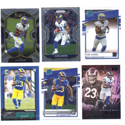 6 CAM AKERS ROOKIES LOT 56