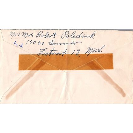 ZAYIX US Cover Korean Catechist Club Detroit machine cancel NATO 0324M0267
