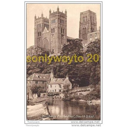 DURHAM CATHEDRAL, SOUTH WEST, CO DURHAM, ENGLAND, Postcard
