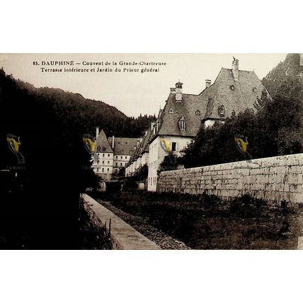 Dauphine, Couvent De La Grande Chartreuse, Jardin Du Prieur, France, 85 Postcard