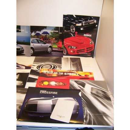 2004 VIPER 300M SEBRING RAM SRT-10 PACIFICA CROSSFIRE CD, SALES BROCHURES (11)