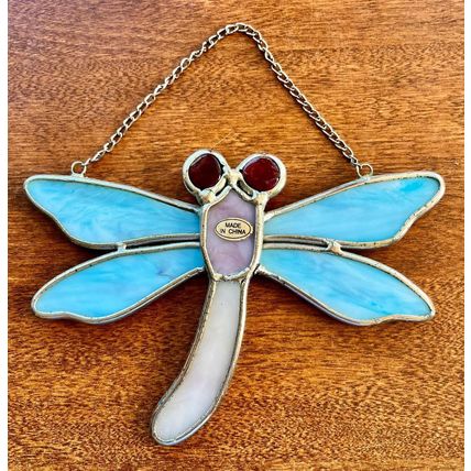Dragonfly Stained Glass Sun Catcherhandcrafted #200