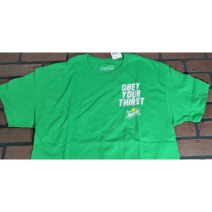SPRITE - 2021 Obey Your Thirst 2 sided T-shirt ~Never Worn~ M L