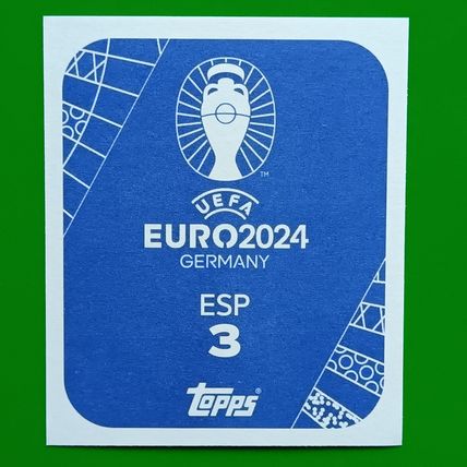 TOPPS Euro 2024 Dani Olmo Spain Sticker ESP3