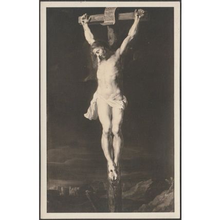 Peter Paul Rubens - Christus am Kreuz, c.1930s - Bayerischen SGS Foto-AK