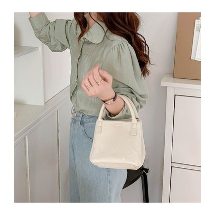 Women Leather Crossbody Bags Women's Tote Shoulder Bag White