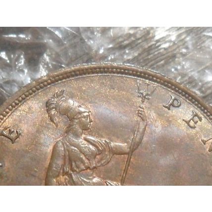 1887 Victoria penny.