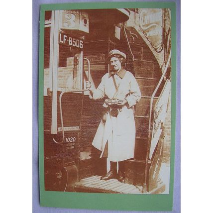 c.1980s PC Bus Conductress, WW1, London