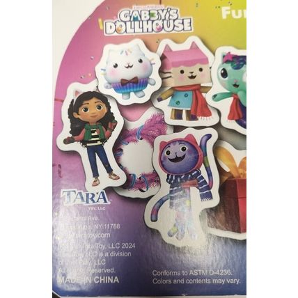 Netflix Dreamworks Gabby's Dollhouse Fun In The Tub Foam Crayon Mesh Bag Pcs KR