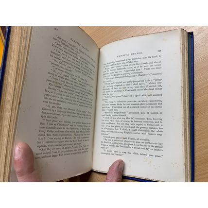 1892 ROBERT SMITH SURTEES "HAWBUCK GRANGE" FICTION ILLUSTRATED ANTIQUE BOOK (P5)