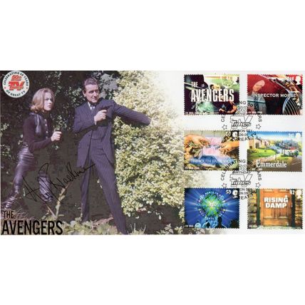 Honor Blackman The Avengers RARE Official Hand Signed FDC