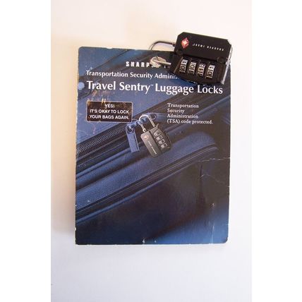 Travel Sentry Luggage Lock Sharper Image