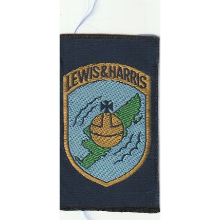 Scout Badge Scotland - Lewis & Harris - Ribbon (BZ179)