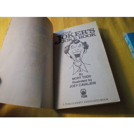Oddball Item! JOKER'S JOKE BOOK Paperback!! 1988! TOR Books! $30.00 Shipped!!