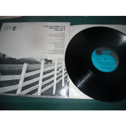 HANK WILLIAMS JR. COMPILATION LP - GREATEST HITS VOL.II