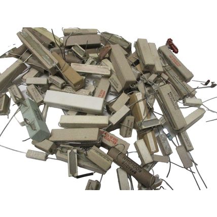 Huge Lot of Various Types Resistors 6 Pounds