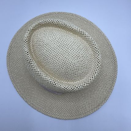 SunDay Afternoons Paper Straw Fedora Unisex Used Good Cond Beige