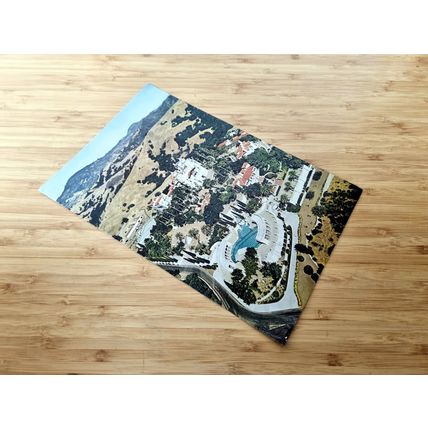 1966 Hearst Castle, California San Simeon Aerial View, Magazine Photo Print