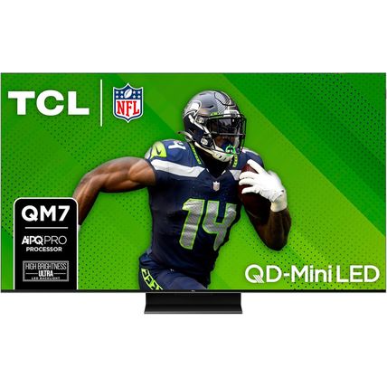 TCL 55-Inch QM7 QLED 4K Smart Qd-Mini LED TV with Google TV (55QM751G, 2024 Mode