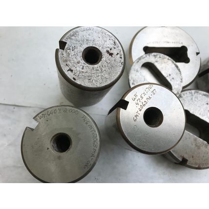 lot 3 WILSON WT .475",.640",.688" OBROUND PUNCHES & DIES set,TG