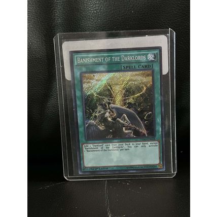 Banishment of the Darklords - DESO-EN034 - Secret Rare - 1st Edition Destiny Sol