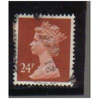 1989 GB 24P INDIAN RED F/U SG X968