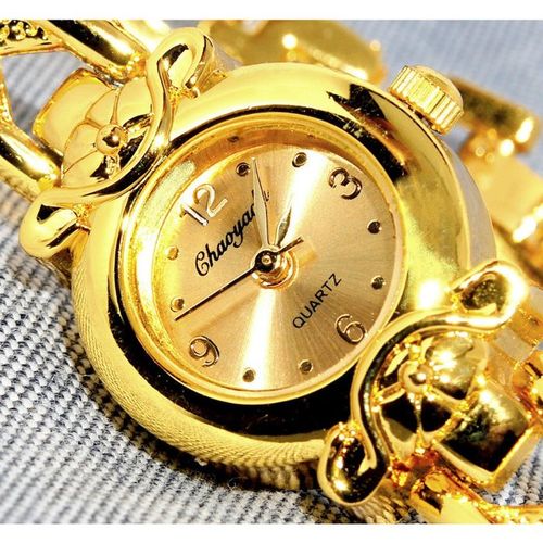 Gold Plated Choyada Ladies Fashion Dress Watch Jewellery 2269