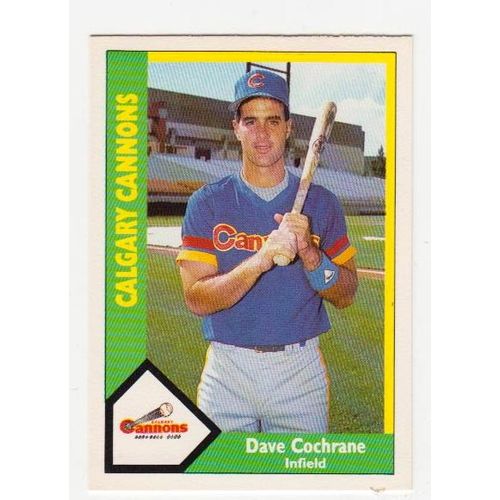 1990 CMC Calgary Cannons Dave Cochrane baseball card #11