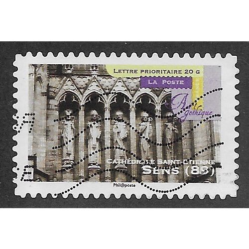 FRA 2011 (58c) 'GOTHIC ART - SENS 89' FINE USED (EBID57-541)
