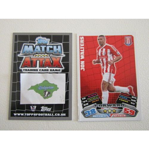 Topps Match Attax 2011 2012 Football Cards Teams N-W Card Variants (ef2)