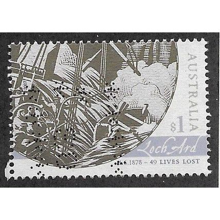 AUS 2007 $1.00 'SHIPWRECKS -LOCH ARD' FINE USED (EBID66-670)