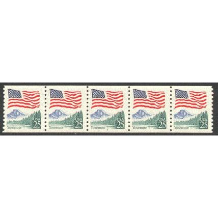 2280 25c U.S. Flag Fine MNH PNC 4/5 P0652