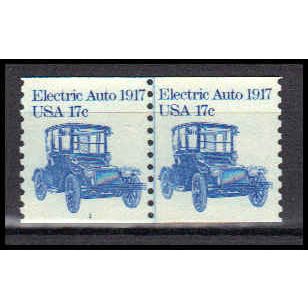 1906 17c Electric Auto Fine MNH Dry Gum CNP Left 1 PA0445