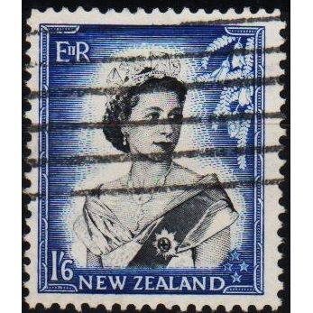 New Zealand. 1953 1s6d S.G.733 Used