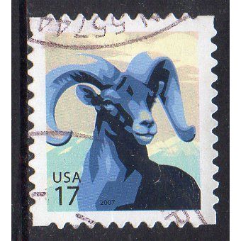 USA 2007 Fauna - Big Horn Sheep 17c Used