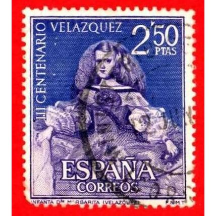 España. Spain. 1961. Edifil # 1342. Diego Velazquez. Infanta Margarita Austria