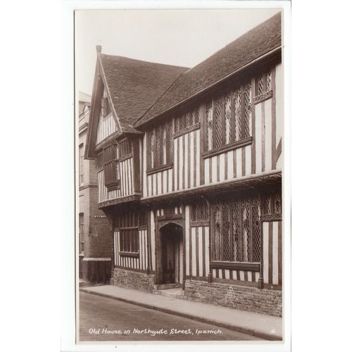 Old House in Northgate Street Ipswich Postcard Suffolk