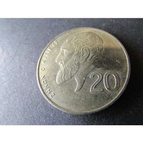 2001 CYPRUS TWENTY CENTS FREE POST. AAM