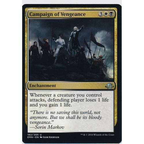 Magic the Gathering MTG Eldritch Moon 182/205 Campaign of Vengeance