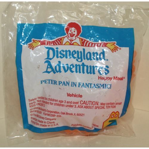 1995 McDonalds Disneyland Adventures #7 Peter Pan in Fatasmic Mint in Package