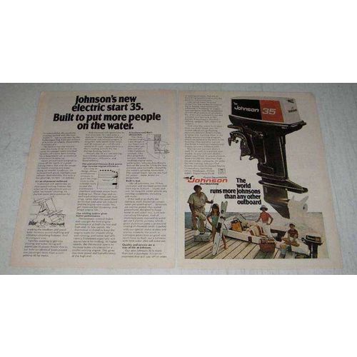 1976 Johnson Sea-Horse 35 Outboard Motor Ad