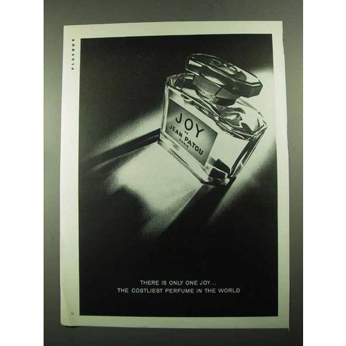 1976 Joy de Jean Patou Perfume Ad - Only One Joy