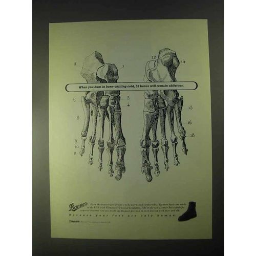 1998 Danner Boots Ad - Hunt In Bone-Chilling Cold