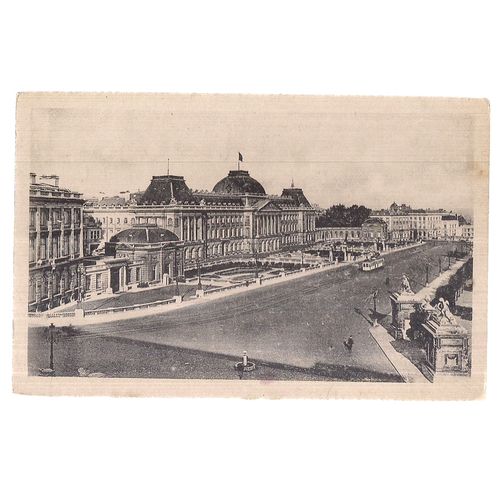 KING'S HALL,, BRUSSELS, BELGIUM .unused vintage postcard (a)